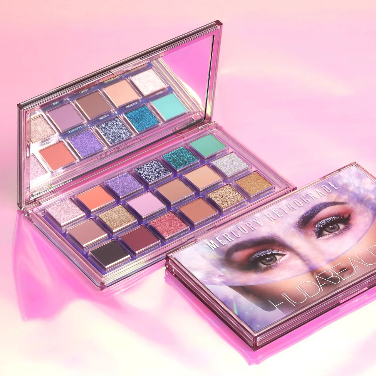 Huda Beauty19 New mercury retrograte eyeshadow palette